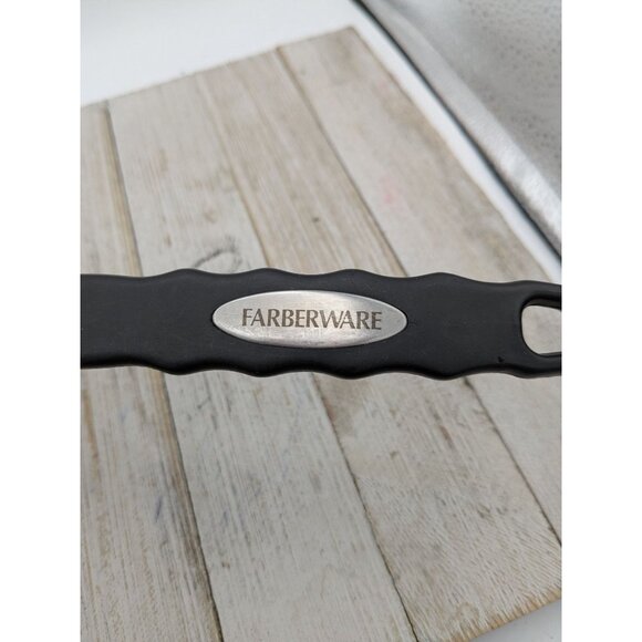 Farberware Solid Spatula Turner Flipper Black Nylon Plastic 14" - Picture 7 of 8